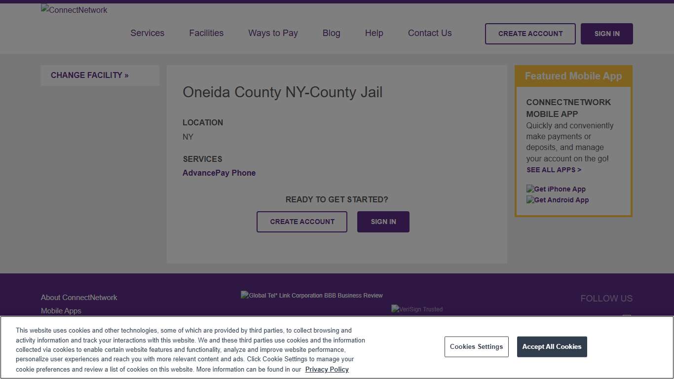 Oneida County NY-County Jail ConnectNetwork
